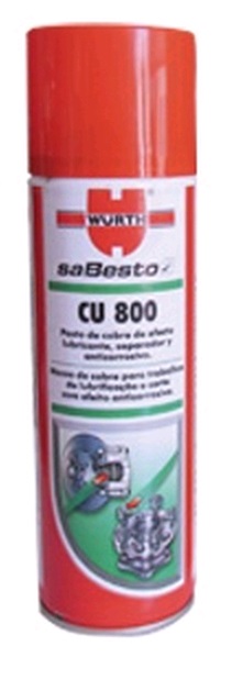 Sprej měděný WURTH CU 800 od -40°C do +1200°C , 300ml