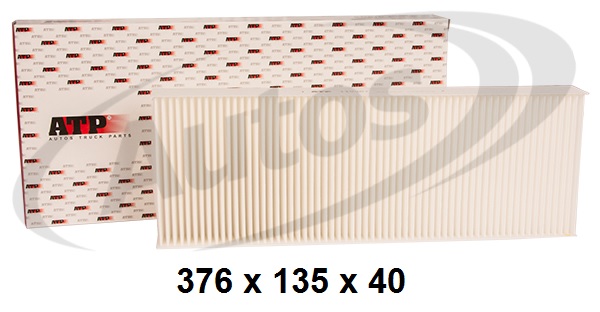 Filtr vzduchu kabiny MERCEDES Actros, Actros MP2/MP3, Econic 2, SISU POLAR od 04.1996