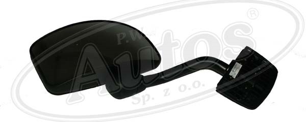 Zrcadlo rampové R300 321x405x431 s držákem DAF XF VI