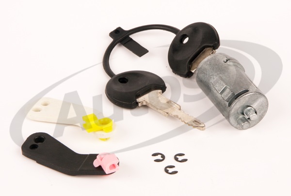 Vložka zámku dveří s klíčem L RVI Premium 340-420, Midlum 210/270, DAF 45