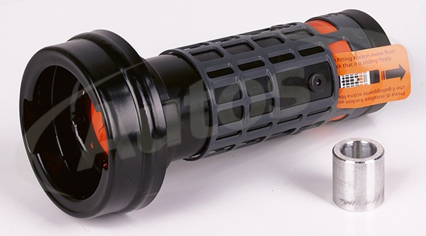 Zábrana do nádrže paliva 80mm "KOCKON 105" RVI, MERCEDES, VOLVO, DAF, IVECO