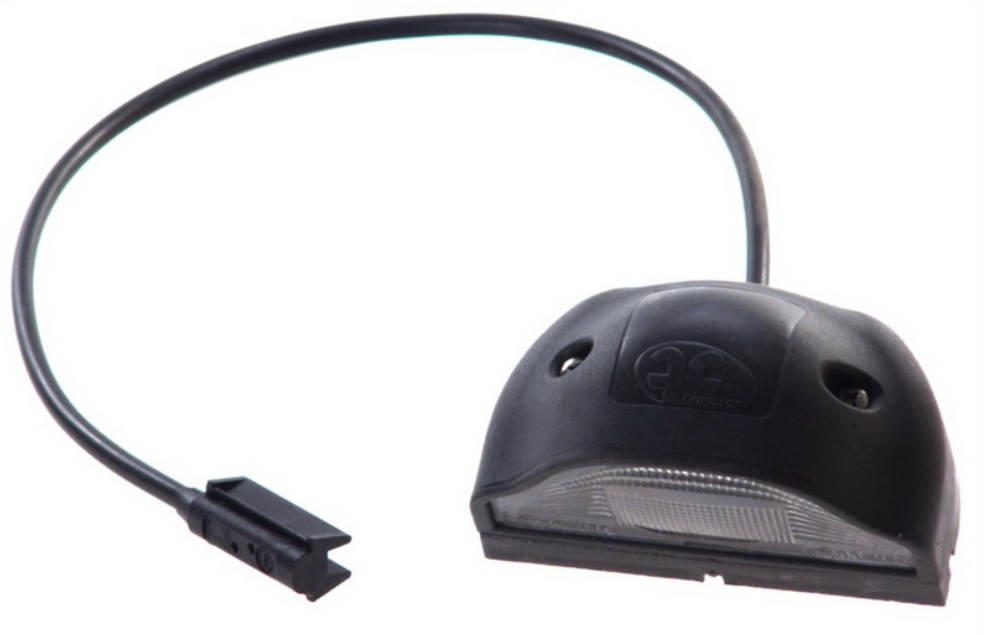 Osvětlení SPZ boční 12V/24V 6xLED, kabel 0,25m