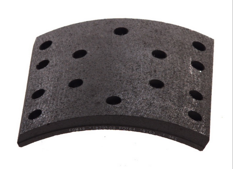 Obložení brzdové 19263/19343 Fomar 200x410 s nýty 8x18 IVECO E.Star Perrot, TATRA Phoenix