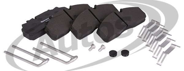 Deska brzdová 29126,29159 Fomar 211x86x30 SAF,DAF LF55,SMB,Gigant,SOR 12,5 Euro 2I, WABCO