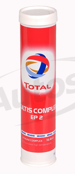 Tuk mazací - mazivo ložisek TOTAL Multis Complex EP 2 /od -20°C do +160°C, červený, 400g