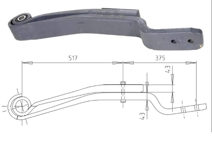 Pero listové 517/375 2 listy SAF Weweler