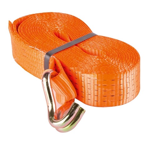 Pás upínací  5t/50mm/ 7,5m volné konce, oranžový