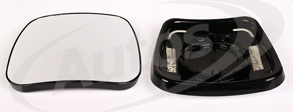 Sklo zrcadla širokoúhlé 24V R300 206x192 IVECO E.Cargo Euro 4/5, E.Fire, Stralis