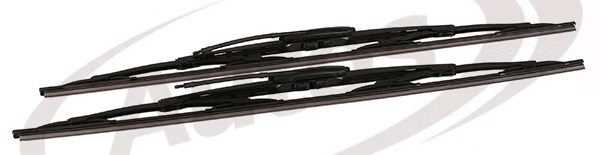 Lišta stěrače 600/600mm s ostřikem - sada RVI Midlum, Mascott, Master -3.0DCi