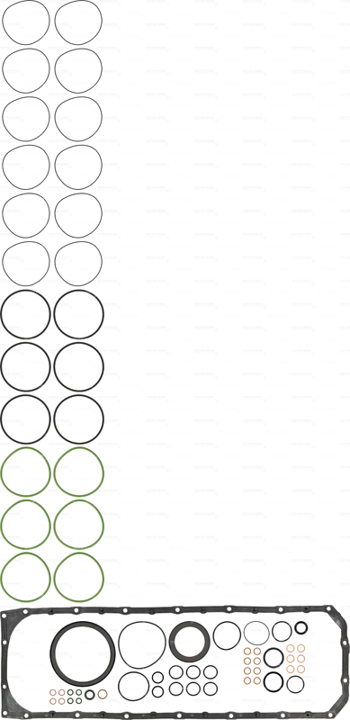 Těsnění motoru spodní - sada na motor RVI Premium / Kerax DCi11 C/E/G