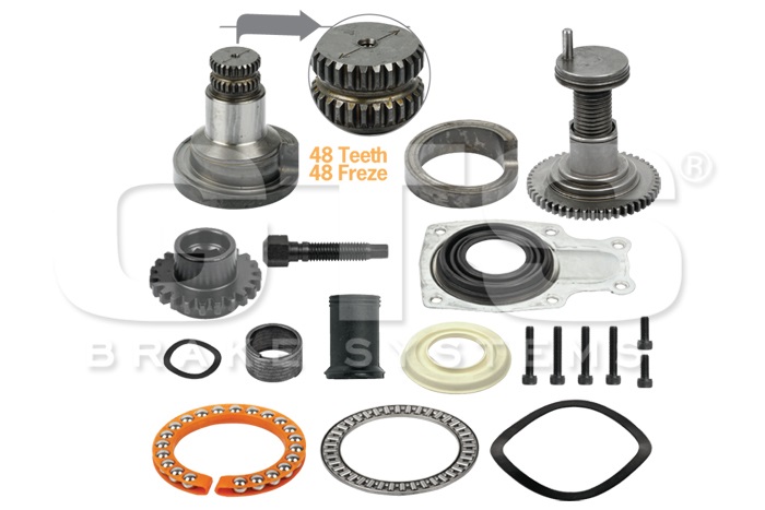 Sada opravárenská brzdového třmenu - PN P MERITOR D3 MAN F2000, RVI Magnum, Premium 