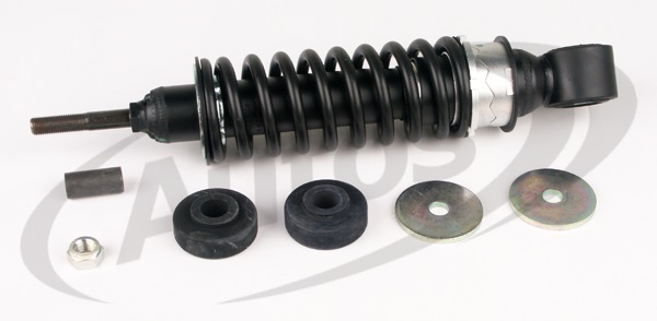 Tlumič pérování kabiny přední I/O 25x40-277/329 s pružinou DAF CF 65,75,85