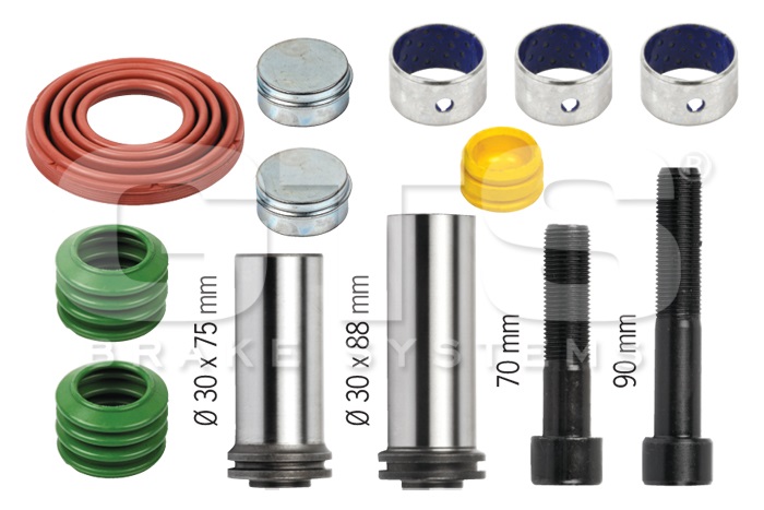 Sada opravárenská brzdového třmenu WABCO 17,5" DAF LF45, IVECO E.Cargo 120EL, MAN L2000,