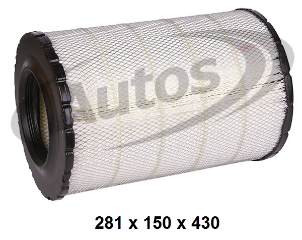 Filtr vzduchu JOHN DEERE, CATERPILLAR, KOBELCO, KOMATSU, NEW HOLLAND