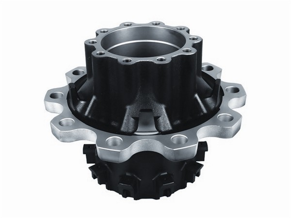 Náboj kola s ložisky 148x287 M8x1,25/ M16x2 ZN DAF XF105, XF95