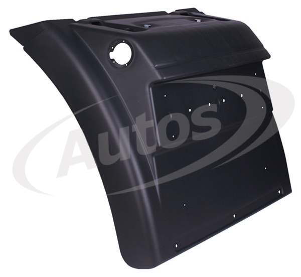 Blatník zadní zadní díl 690mm bez objímky držáku L/P MAN TGS,TGX
