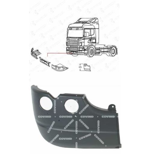 Roh nárazníku P SCANIA P,G,R,T CG-CR/ CP