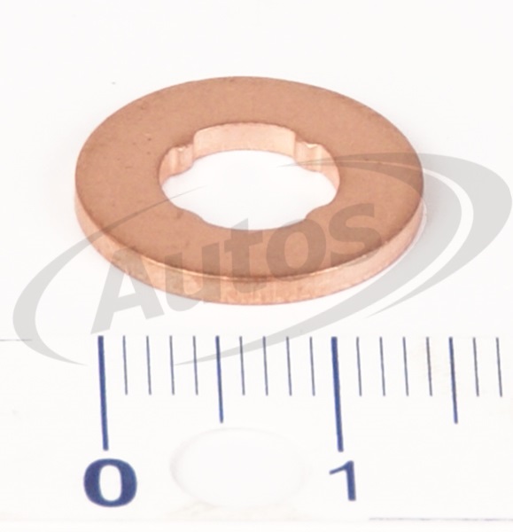 Podložka vstřikovače paliva Cu 7,6x15x1,5 MAN TGA, MERCEDES Sprinter OM602DE LA, OM611