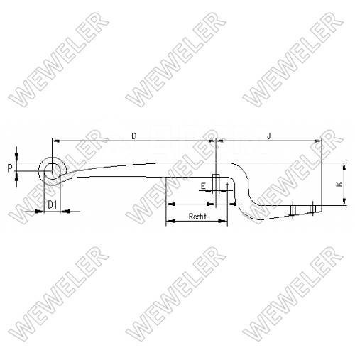 Pero listové  990/900 1 list PN VOLVO FM9 do 2005, FMX/ FM/ FH do 2013
