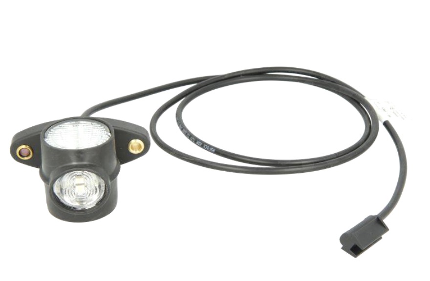 Svítilna poziční L SUPERPOINT III 24V LED č/b/o, P&R konektor, kabel 1,5m