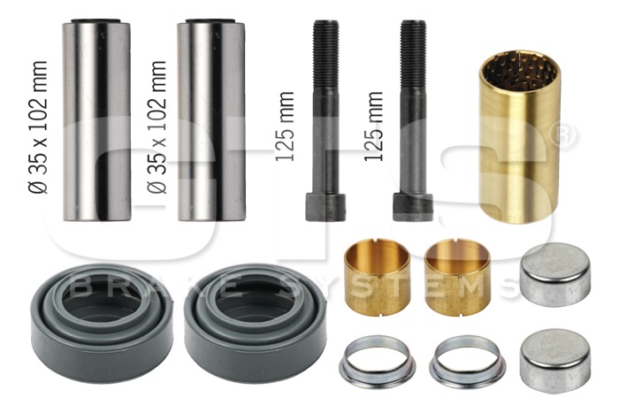 Sada opravárenská brzdového třmenu MERITOR DUCO LRG537-LRG653 VOLVO FH,FM