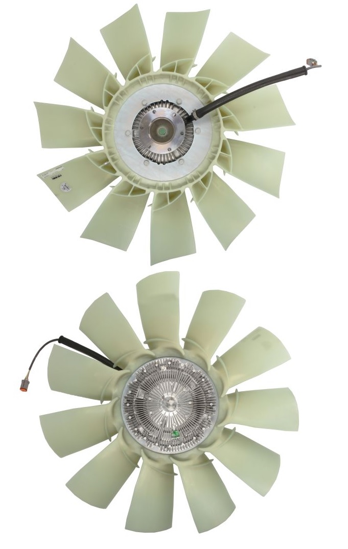 Viskospojka s ventilátorem pr.750mm/ 11 lopatek  SCANIA P,G,R,T DC11.08-DT16.08 od 03.2004