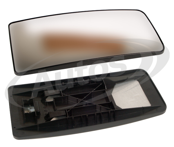 Sklo zrcadla hlavního 24V 381x201 L/P MAN TGS, TGX