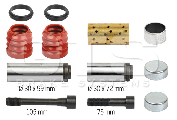 Sada opravárenská brzdového třmenu KNORR SN5002/SN5003/SN5012/SN5013, MAN TGL 12.180