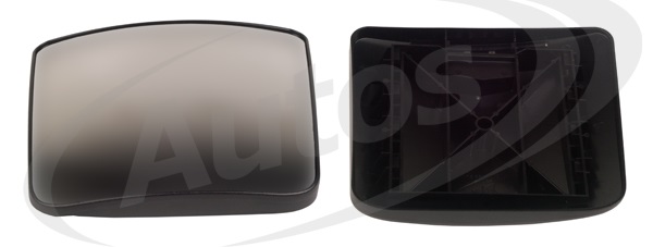 Sklo zrcadla širokoúhlé 24V R300 197x181x42  MAN TGX, TGS