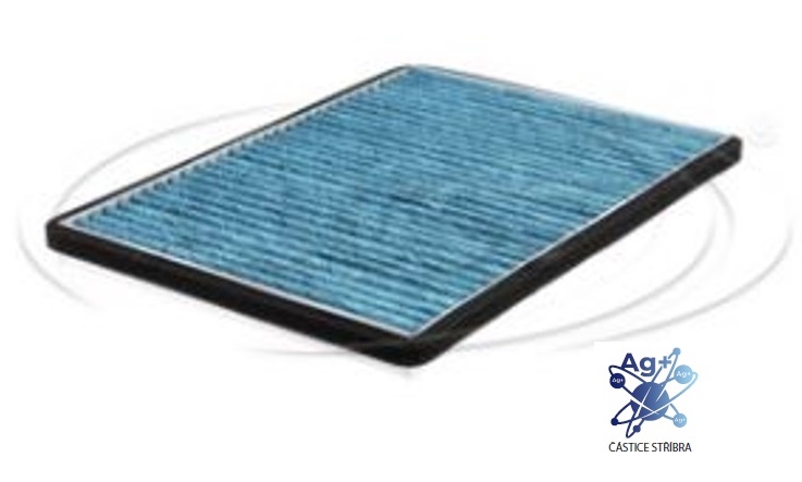 Filtr vzduchu kabiny + aktivní uhlí a stříbro DAF XF95 XE/XF/VF, XF105/XF106 Eur 4/5/6