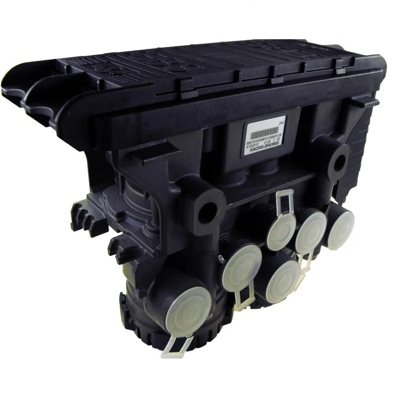 Modulátor tlaku ABS/EBS dvoukanálový M16x1,5/M22x1,5mm VOLVO, RVI