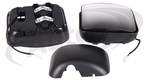 Zrcadlo širokoúhlé 24V R400 219x170x120 L/P MAN F2000, L2000, DAF 95XF serie II 