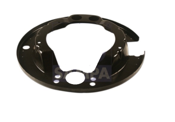 Plech krycí brzdy 250x466x63 PN L RVI Kerax 400, Magnum E.Tech 400/480