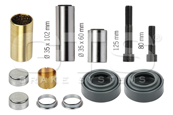 Sada opravárenská brzdového třmenu MERITOR DUCO LRG537-LRG653 VOLVO FH,FM