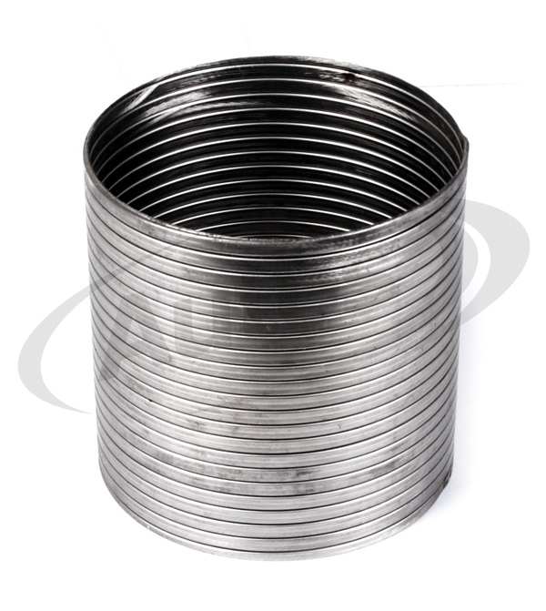 Trubka výfuku - pružný díl 128x143 RVI Magnum DXi12/13, Premium DXi, VOLVO FH12, FH13