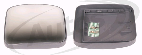 Sklo zrcadla širokoúhlé 24V R300 177x167x38  MAN TGA od 2000, TGL od 2005, TGM od 04.2006