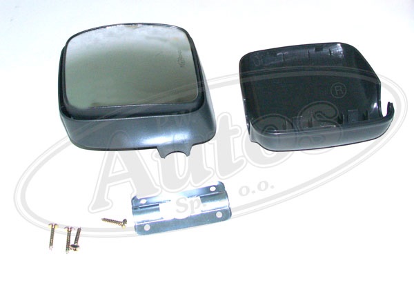 Zrcadlo širokoúhlé 24V R300 188x207x129 L MAN TGA od 03/2000