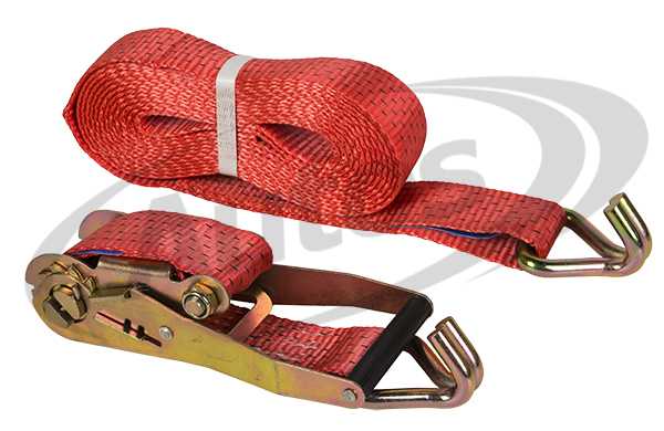 Pás upínací  5t/50mm/ 6m klasik ráčna, červený