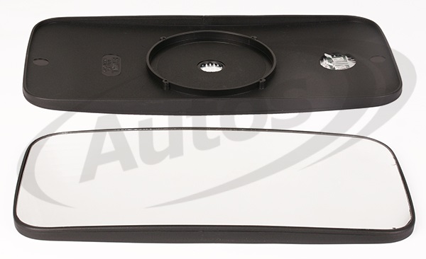 Sklo zrcadla hlavního 24V 380x190x35 DAF LF45, LF55, RVI Premium, Midlum, 
