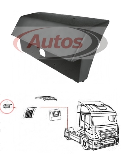 Držák zadní svítilny v pravém blatníku IVECO Stralis 