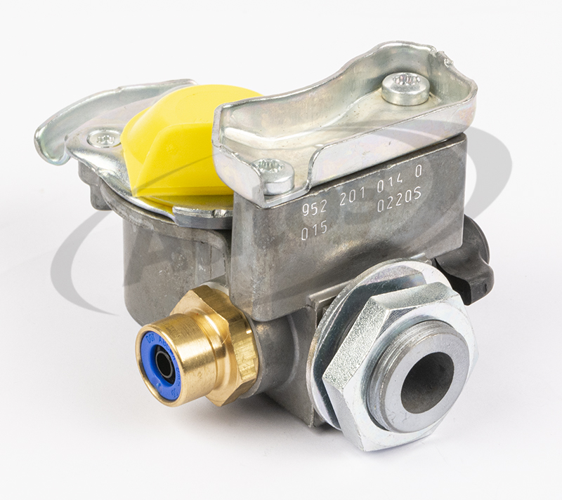 Hlavice spojovací M24x1,5 EURO žlutá WABCO, DAF, KOGEL