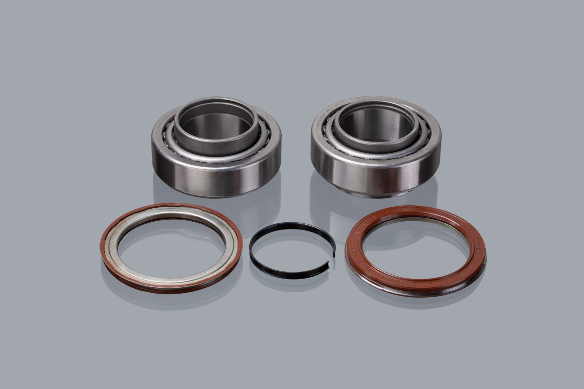 Ložisko náboje kola 70x125x114/566074.H195 - sada DAF  CF65, CF75, CF85,  XF95, 105XF