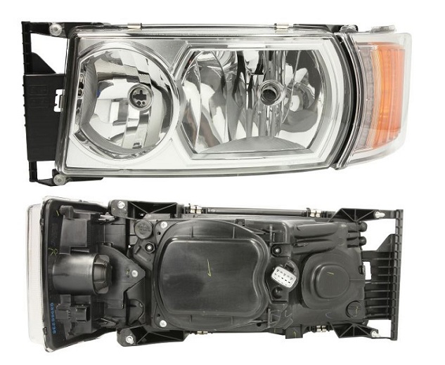 Světlomet hlavní H1/H7 s LED denním svícením L SCANIA P,G,R,T od 03.2004