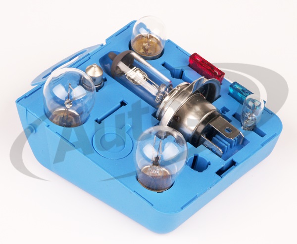 Žárovka 12V sada H4/ P21W/ P21/5W; W5W; R5W; C5W+ 2x pojistka