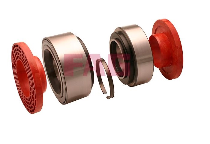 Ložisko náboje kola 124,7x70x110,03/ 566834.H195  - sada DAF XF105, XF95