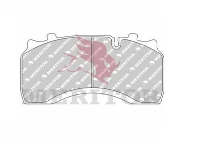 Deska brzdová 29142 Meritor 205x97x30 bez příslušenství DAF LF55,RVI Midlum,WABCO PAN 19-2