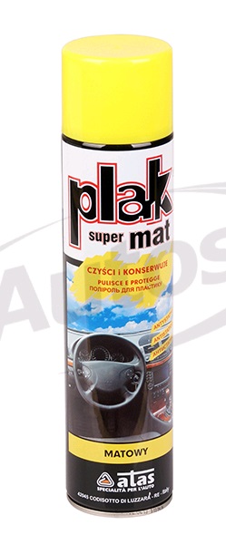 Sprej čistící a konzervační PLAK Super Mat, 600ml