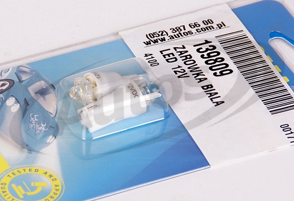 Žárovka LED 12V T10 DIAMOND SYSTEM - sada 2 ks