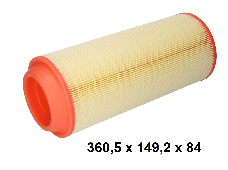 Filtr vzduchu AF26391 stavební stroje BOBCAT 442,AL275,T2250, CHALLENGER MT455, MASSEY