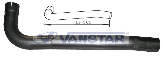Trubka výfuku střední 965mm DAF LF55 Euro 3